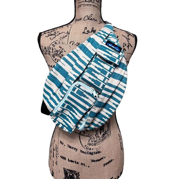 Kavu Bags Nwt Kavu Mini Rope Bag Skyline Ikat Crossbody Sling